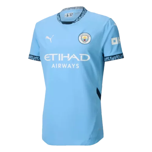 Manchester City Home Blue Jersey 2025/25