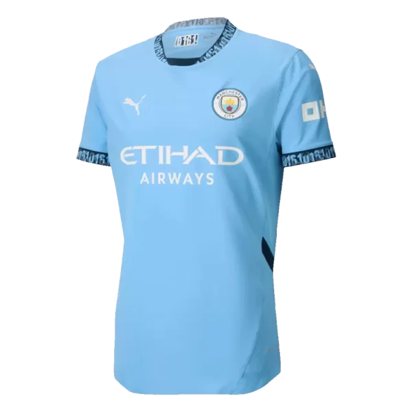 Manchester City Home Blue Jersey 2025/25