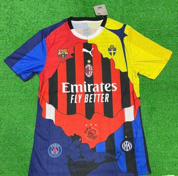 IBRAHIMOVIC Authentic Commemorative Edition Shirt 2025/26 - All Club Mix