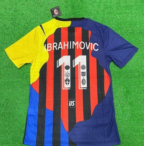 IBRAHIMOVIC Authentic Commemorative Edition Shirt 2025/26 - All Club Mix