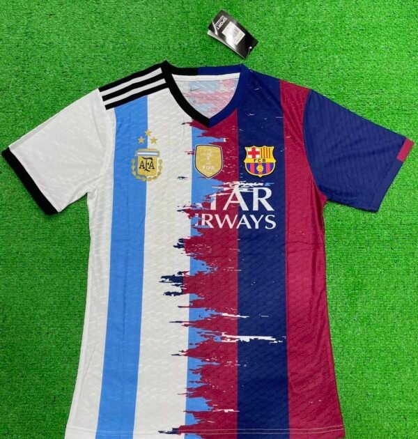Messi 2025/26 Legacy Montage Jersey – Argentina x FC Barcelona Special Edition
