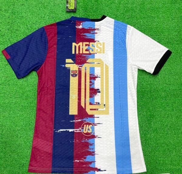 Messi 2025/26 Legacy Montage Jersey – Argentina x FC Barcelona Special Edition
