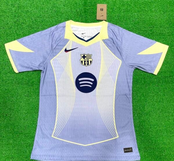 FC Barcelona 2025/26 “Electric Aura” Concept Jersey