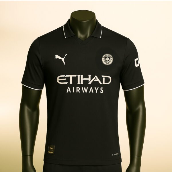 Manchester City Away Black Jersey 2025/2026
