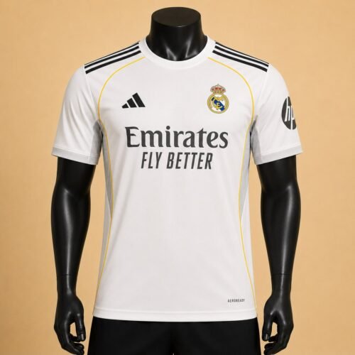 Real Madrid Jersey Home Replica Edition 2025/26