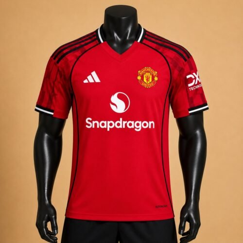 Manchester United Jersey Home Replica Edition 2025/26